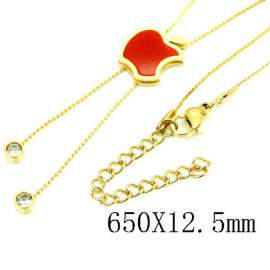 SS Gold-Plating Necklace