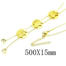 SS Gold-Plating Necklace