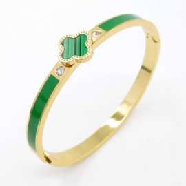 Stainless Steel Gold-plating Bangle