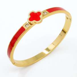 Stainless Steel Gold-plating Bangle