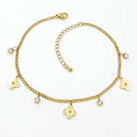 Gold-Plating Anklets
