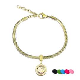 Stainless Steel Gold-plating Bracelet