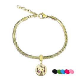 Stainless Steel Gold-plating Bracelet