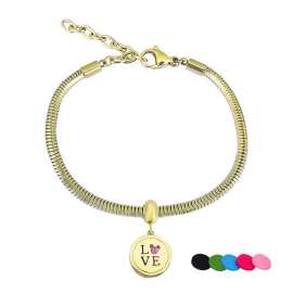 Stainless Steel Gold-plating Bracelet