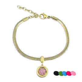 Stainless Steel Gold-plating Bracelet