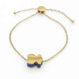 Stainless Steel Stone Bracelet