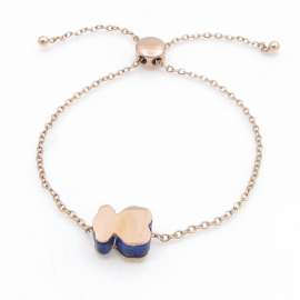 Stainless Steel Stone Bracelet